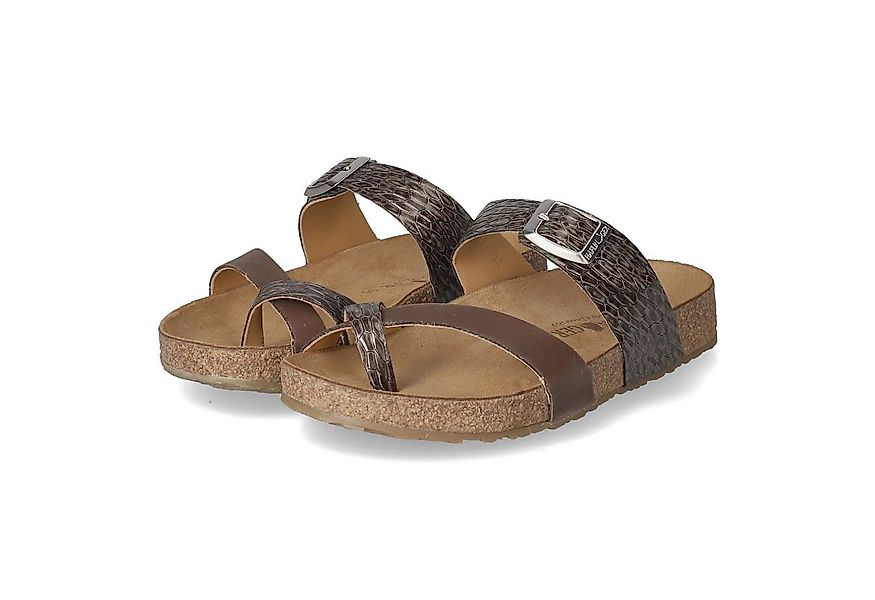 Haflinger Haflinger 819079 - 1781 Damen Glattleder braun Pantolette günstig online kaufen