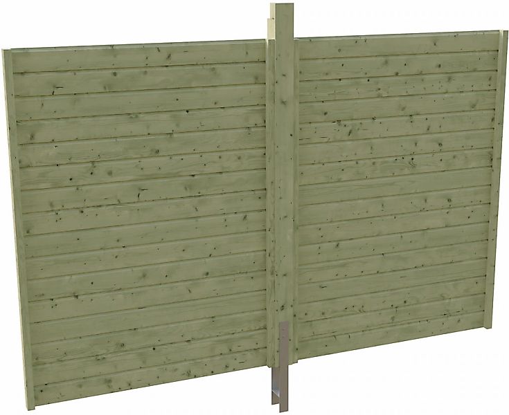 Skanholz Carport-Rückwand aus Profilschalung günstig online kaufen