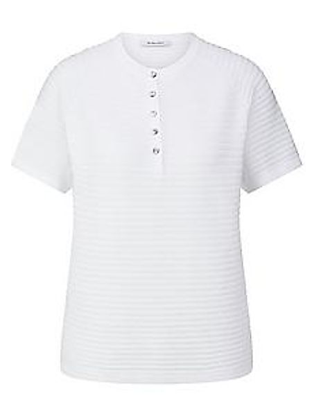 Rundhals-Pullover Peter Hahn weiss günstig online kaufen