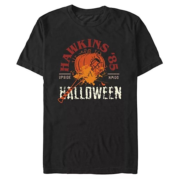 Netflix - Stranger Things - Text Halloween '85 - Halloween - Männer T-Shirt günstig online kaufen