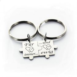 Lieblingsmensch Schlüsselanhänger Partner Set Puzzleteile - günstig online kaufen