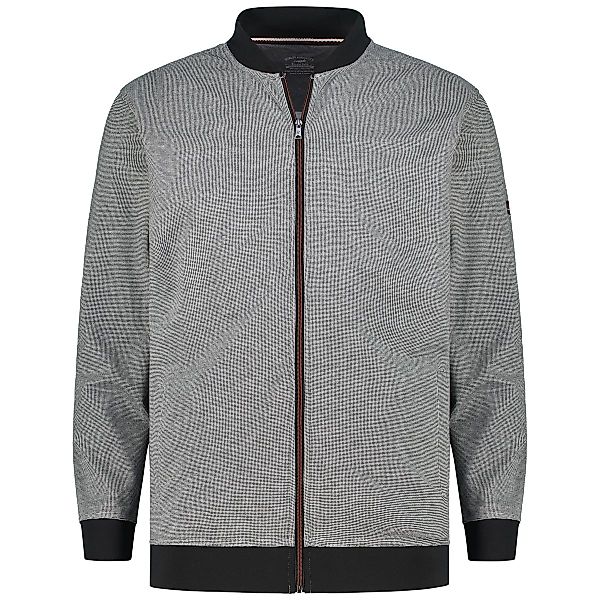 Hajo Sweatjacke "Stay Fresh", bügelfrei Farbe schwarz Größe: 3XL günstig online kaufen
