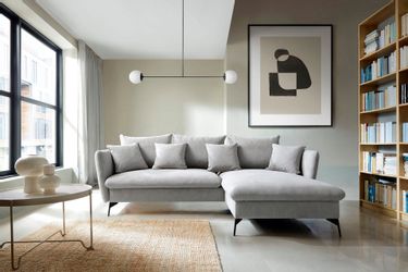 andas Ecksofa "LIVORNO,258 cm, L-Form," Schlaffunktion u. Bettkasten (139/2 günstig online kaufen