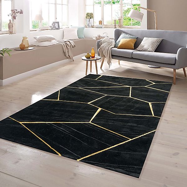 TeppichHome24 Teppich Wohnzimmerteppich geometrisches Muster in günstig online kaufen