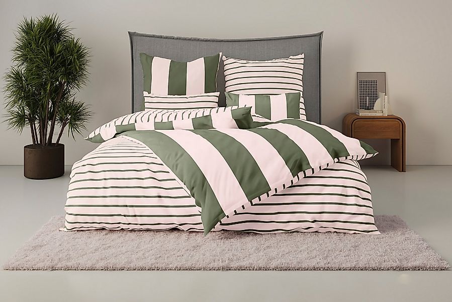 OTTO home Wendebettwäsche Sari Trend, Linon, 2 teilig, ab Gr. 135/200 cm, B günstig online kaufen