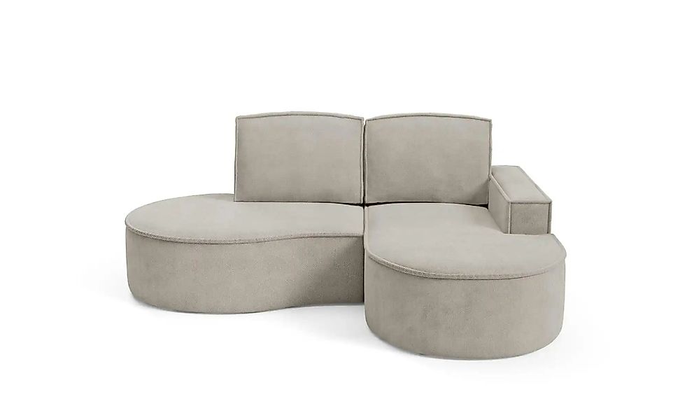 Ecksofa  Flow ¦ beige ¦ Maße (cm): B: 210 H: 88 Polstermöbel > Sofas > Ecks günstig online kaufen