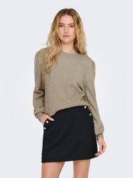 ONLY Rundhalspullover ONLKATIA LS STRUCTURE PUFF günstig online kaufen