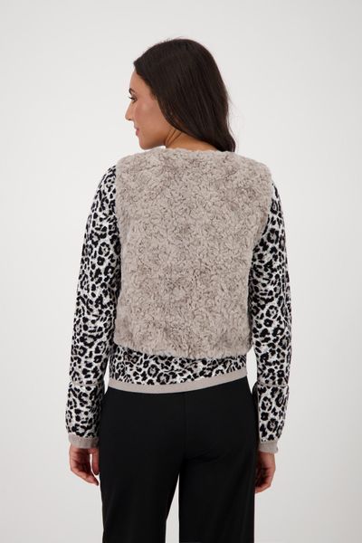 Monari Fellimitatweste Weste fake fur Mit günstig online kaufen
