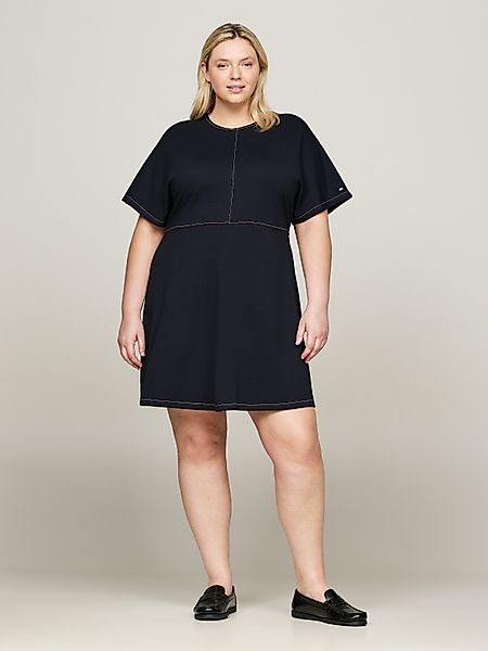 Tommy Hilfiger Curve Blusenkleid CRV GLOBAL günstig online kaufen