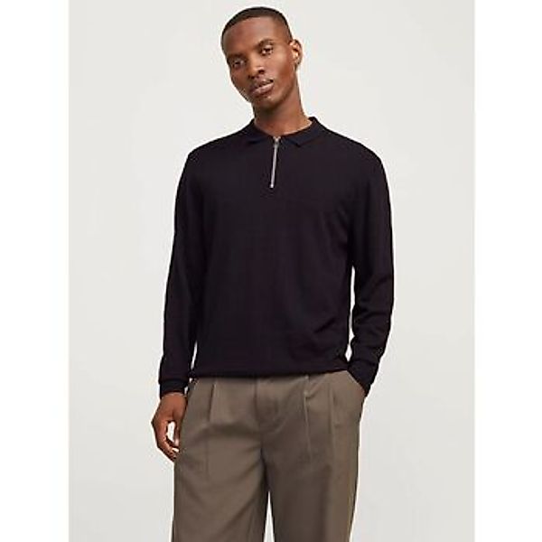 Jack & Jones  Pullover 12268210 EMIL KNIT POLO-BLACK günstig online kaufen