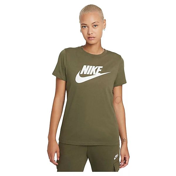 Nike Sportswear Essential Kurzarm T-shirt XL Medium Olive / White günstig online kaufen