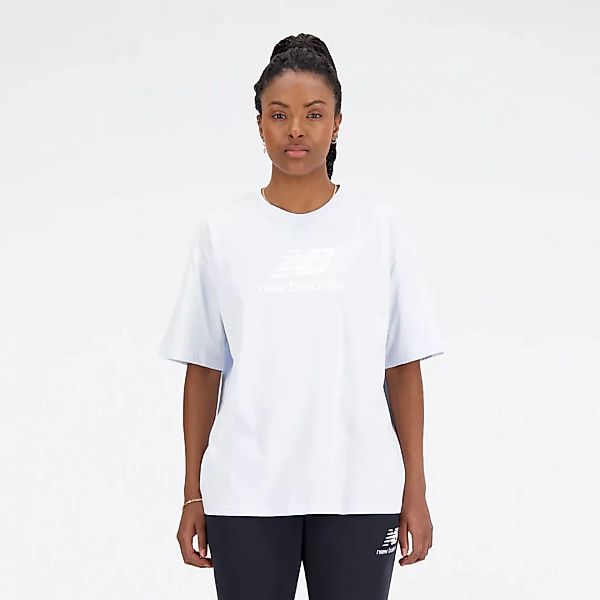 New Balance T-Shirt "NB ESSENTIALS STACKED LOGO OVERSIZED T-SHIRT" günstig online kaufen