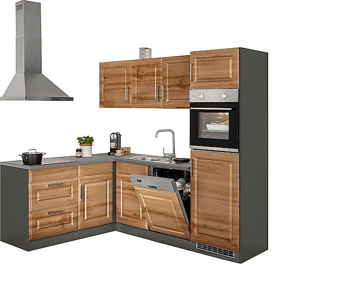 KOCHSTATION Winkelküche "KS-Stockholm", Stellbreite 230/170 cm, mit hochwer günstig online kaufen