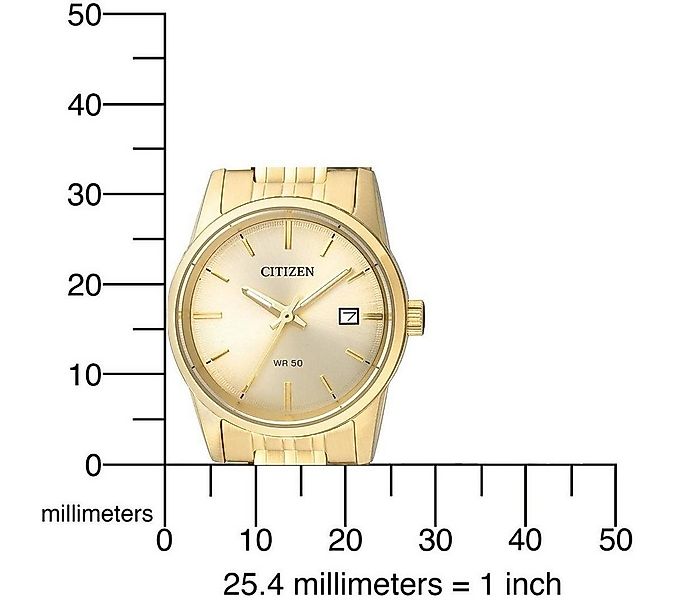 Citizen Quarzuhr EU6002-51P, Armbanduhr, Damenuhr, Edelstahlarmband, Datum günstig online kaufen