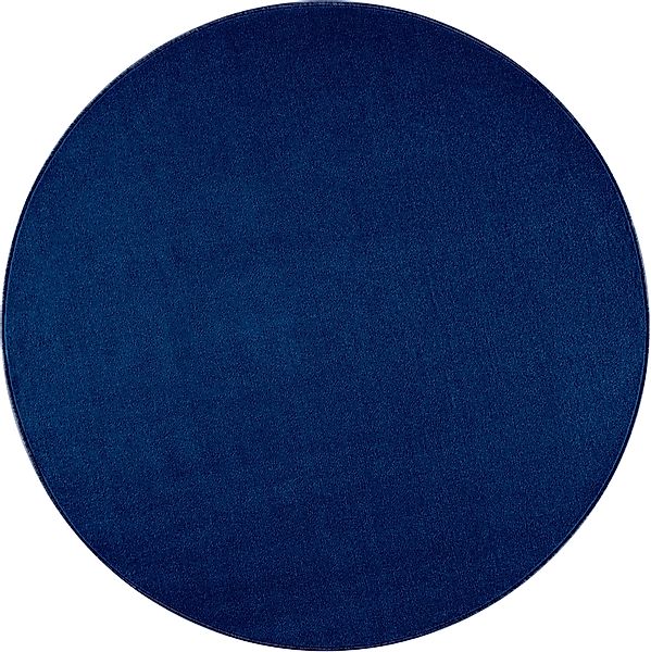 HANSE Home Teppich "Shashi" rund 8,5 Höhe Kurzflor, Unifarben, Teppich, Wei günstig online kaufen