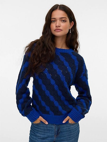 Vero Moda Strickpullover VMBUBLY LS O-NECK PULLOVER BOO günstig online kaufen