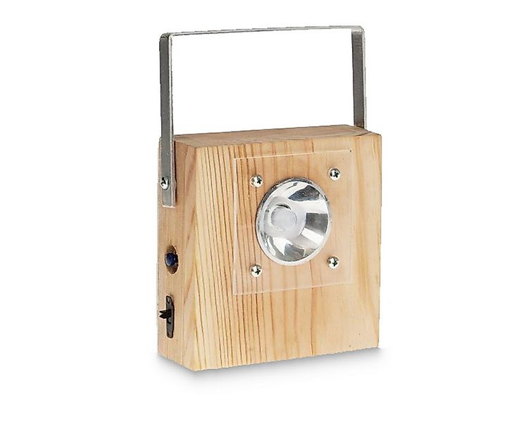 matches21 HOME & HOBBY Holzbausatz „Taschenlampe“ Elektronik Bastelset Holz günstig online kaufen