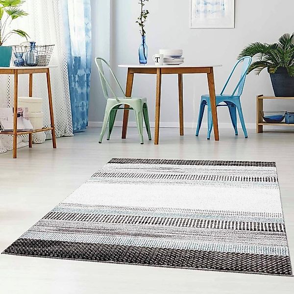 Carpet City Teppich "Moda 1142" rechteckig 11 mm Höhe Läufer, Kurzflor, Woh günstig online kaufen