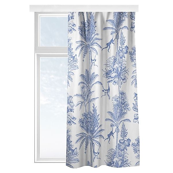 Bilderdepot24 Vorhang Gardine Natur Tropisch Kupferstichanmutung günstig online kaufen