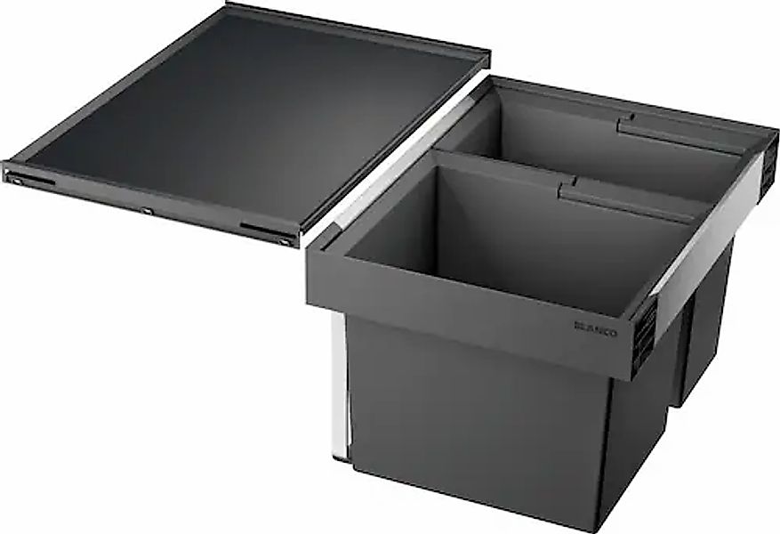Blanco Mülltrennsystem »Flexon II 60/2«, 2 Behälter, Kunststoff, Stahlblech günstig online kaufen
