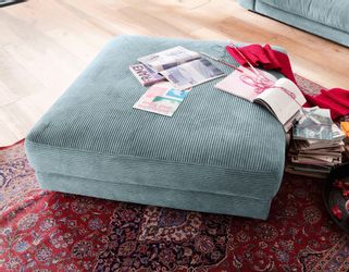 PLACES OF STYLE Hocker "Enisa" passend zum "Enisa"-Sofa, Bezug in Cord günstig online kaufen
