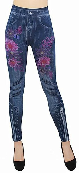 dy_mode Jeggings Damen Jeggings High Waist Leggings in Jeans Optik BequemJe günstig online kaufen