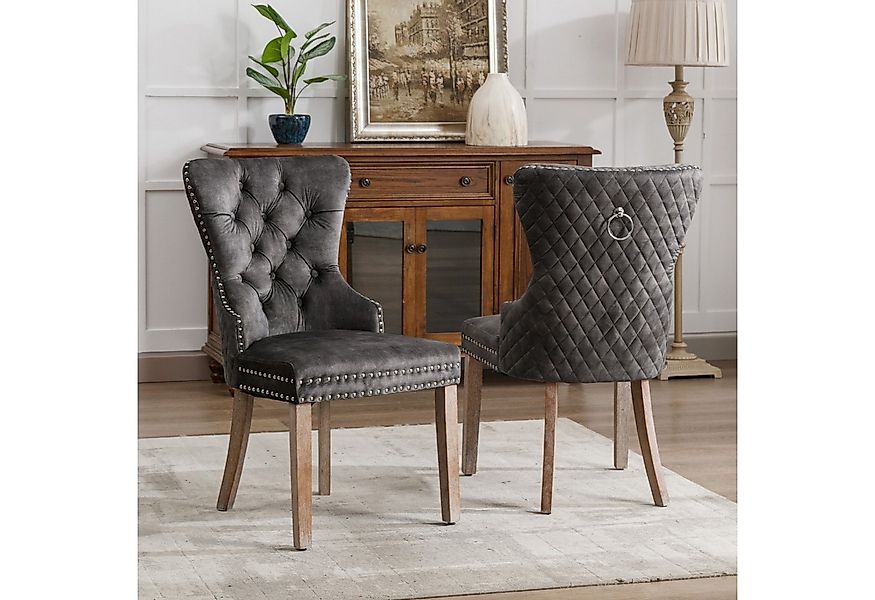 Flieks Esszimmerstuhl (Set, 2 St), 2er Set Polsterstühle Küchenstühle Wohnz günstig online kaufen