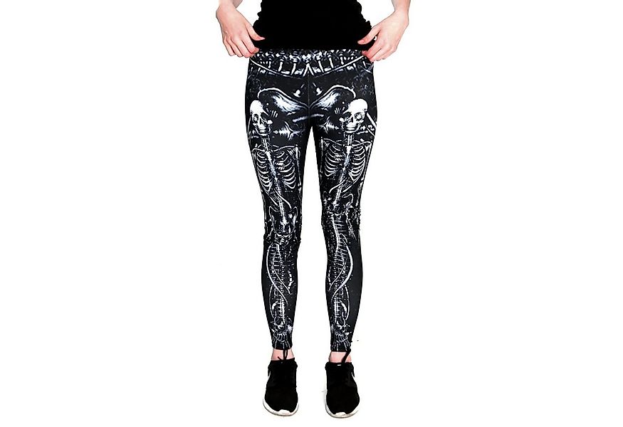 cosey Leggings Halloween-Line Damen Leggings XS-S M-L Stretch Halloween Kos günstig online kaufen