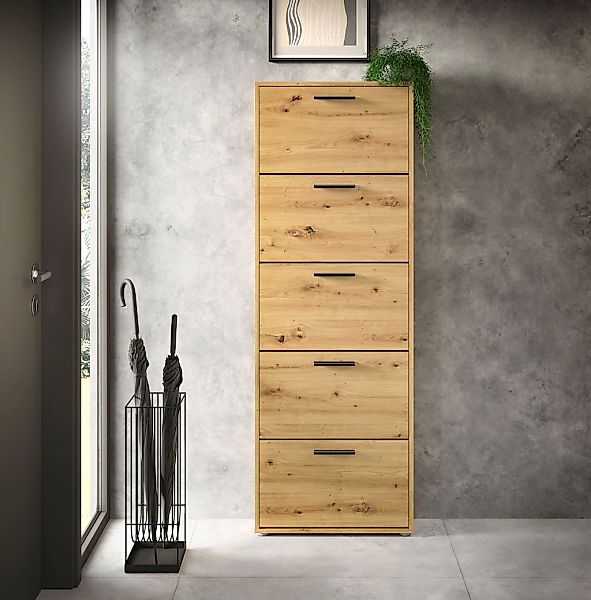 HBZ Schuhkipper "Sam Schuhkipper, Schuhschrank BxHxT 59x169x17 cm", (1 St.) günstig online kaufen