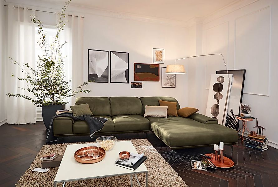 Musterring Wohnlandschaft "MR 2490 Ecksofa mit erstklassigem Sitzkomfort, L günstig online kaufen