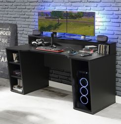 FORTE Gamingtisch "Tezaur" wahlweise mit RGB-Beleuchtung günstig online kaufen