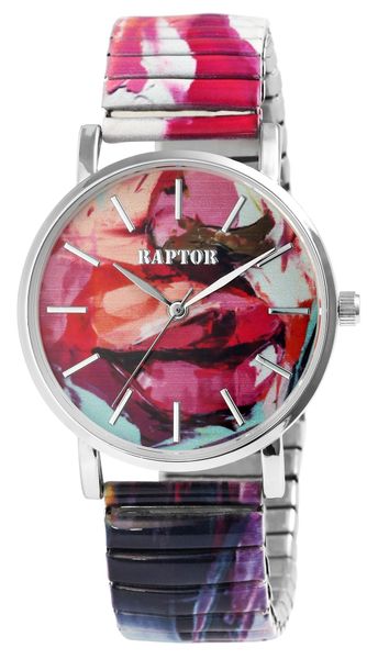 Raptor Quarzuhr Colorful Edition mit Edelstahlzugarmband, günstig online kaufen