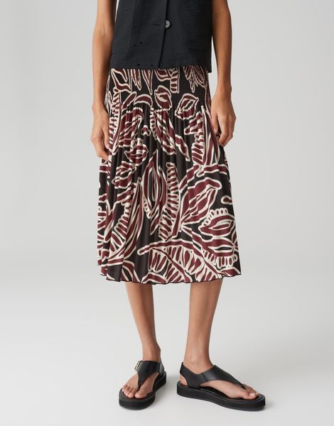 OPUS Plisseerock RIBANE TROPICAL mit Komfortbund günstig online kaufen