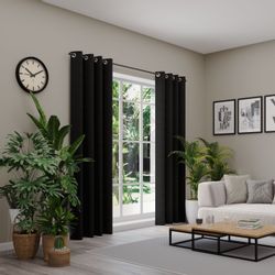 Neutex for you Vorhang "BELMONDO" Ösen 1 Stk. tlg. Uni mit samtiger Oberflä günstig online kaufen