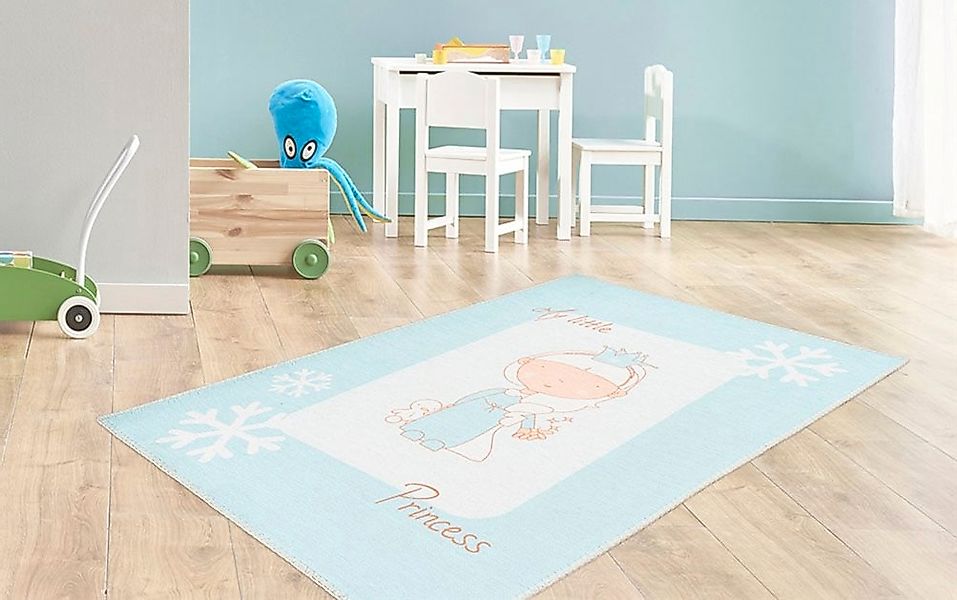 Arte Espina Kinderteppich "Bambini 100" rechteckig 5 mm Höhe Fantasievoll b günstig online kaufen