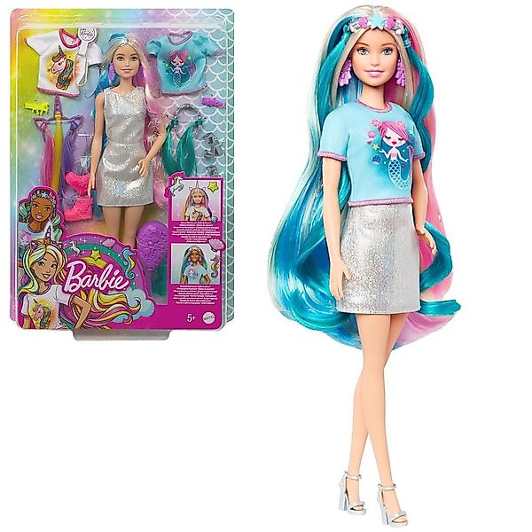 Barbie Anziehpuppe Unicorn & Mermaid Barbie günstig online kaufen
