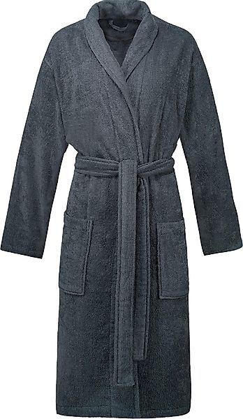 Esprit Unisex-Bademantel "Mono, ideal für Sauna & Spa, Hotelbademantel, Mor günstig online kaufen