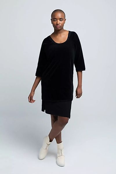 Helen - Damen Kleid In Samt-optik Aus Bio-baumwolle günstig online kaufen