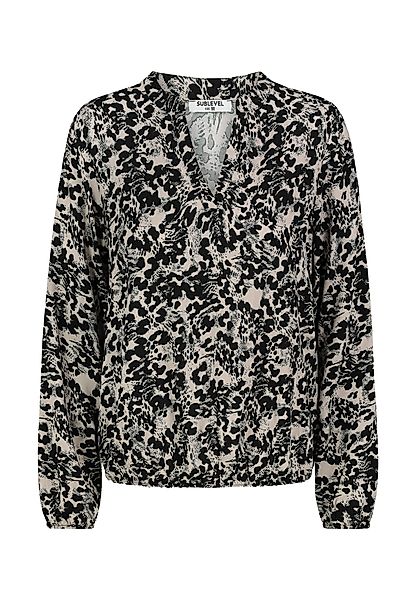 SUBLEVEL Langarmbluse Damen Bluse mit verschiedenen günstig online kaufen