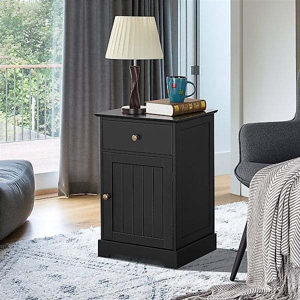 Yaheetech Nachtschrank Nachttisch 40x35x60 cm (2-St) günstig online kaufen