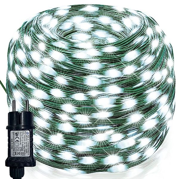 MUPOO Lichterkette LED Dekolicht Grüne Draht,10M/20M/30M/50M/100M günstig online kaufen