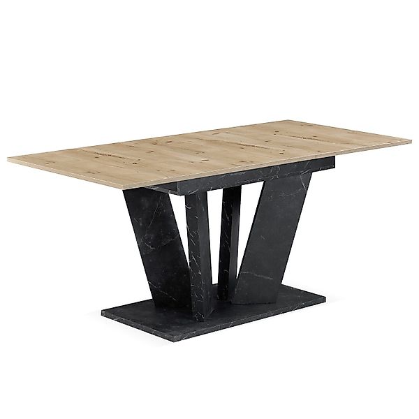 B&D home Säulen-Esstisch WILLEM, ausziehbar, 120-160cm, günstig online kaufen