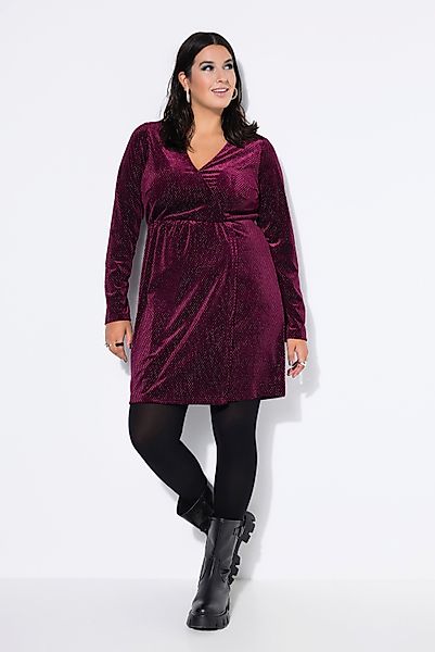 Studio Untold Minikleid Samtkleid A-Line Glitzereffekt günstig online kaufen