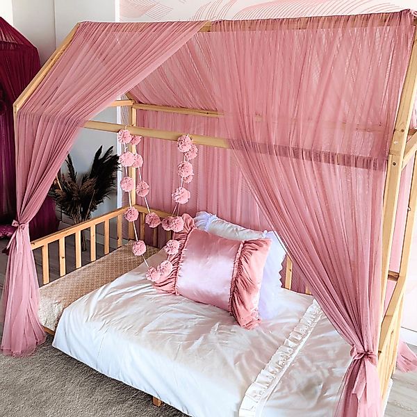 Baby Fancyroom Betthimmel Betthimmel Tüll Hausbett günstig online kaufen