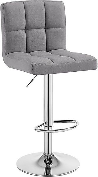 Woltu Barhocker (1 St), Barstühle verstellbar drehbar, gemütliche feines Le günstig online kaufen