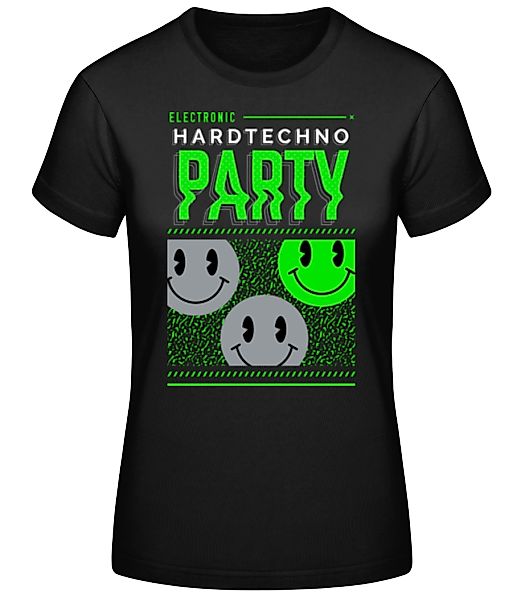 Hardtechno Party · Frauen Basic T-Shirt günstig online kaufen