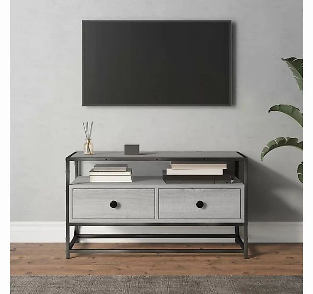furnicato TV-Schrank Grau Sonoma 80x35x45 cm Holzwerkstoff günstig online kaufen