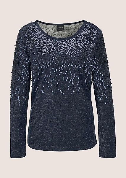 MADELEINE Langarmshirt "Sweatshirt Glitzeroberteil mit funkelnden Details" günstig online kaufen