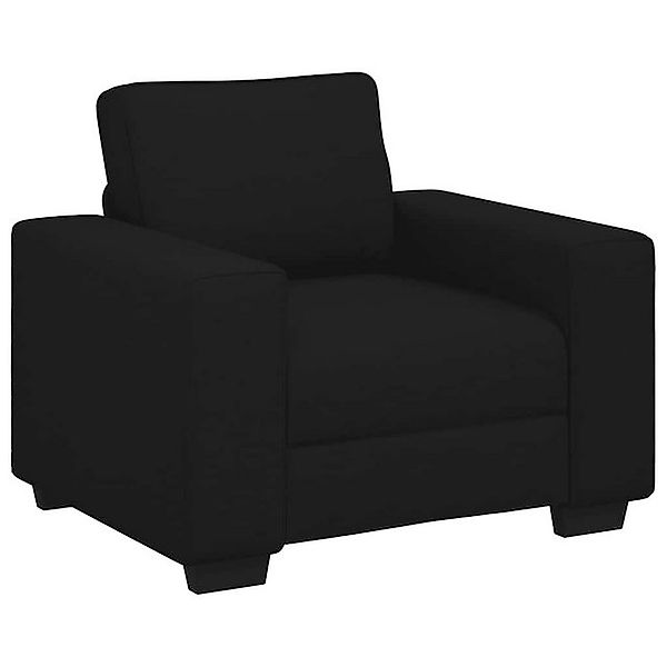 vidaXL Sofa Sessel Schwarz 60 cm Stoff günstig online kaufen