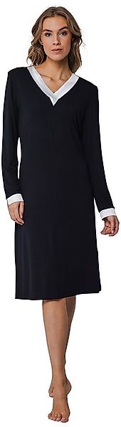 Pastunette Nachthemd Edles Damen Schlafshirt mit langem Arm (1-tlg) elegant günstig online kaufen